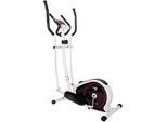 Crosstrainer CHRISTOPEIT SPORT "CT 3" Gr. 1, rot (weiß, schwarz, rot), Crosstrainer, ohne Unterlegmatte, Crosstrainer, 100 kg max. Benutzergewicht, 8 Widerstandsstufen, B:66cm H:152cm L:111cm