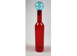 Dekovase AM DESIGN "aus Glas", rot, B:14cm H:76,5cm, Glas, Vasen, Dekovase, BxH: 14x76,5 cm