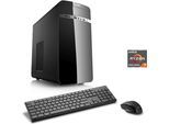 CSL Gaming-PC "Sprint V28514", schwarz, Microsoft Windows 11 Home (64 Bit), 16 GB RAM 1.000 GB SSD, Desktop-PCs, Gaming-PC