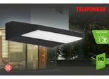 LED Außen-Wandleuchte TELEFUNKEN "BERGEN", schwarz-weiß (weiß, neutral), Leuchten, LED Außen-Wandleuchte