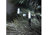 KONSTSMIDE LED-Lichterkette, grün, Dioden 80 Stk. Flammen 80 Stk., Gesamtlänge 19,85m, Lichterketten, LED Minilichterkette, 80 kalt weiße Dioden, LED-Lichterkette