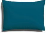 Kissenbezug SCHLAFGUT "EASY JERSEY Kissenhülle 100% Baumwolle, weicher Edel-Jersey, bügelfrei", blau (petrol deep), B:70cm L:90cm, Jersey, Obermaterial: 100% Baumwolle, Kissenbezüge, Kissenbezug, mit farblich angepasstem Reißverschluss, pflegeleicht, formstabil