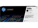 HP Tonerpatrone "HP original Toner 508 Größe A + X Farben B/C/M/Y", schwarz (schwarz 1), Tonerpatronen, Tonerpatrone