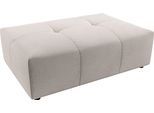 Polsterhocker 3C CANDY "Yoshy", grau (taupe), B:120cm H:41cm T:83cm, 88% Polyester, 12% Polyacryl, Hocker, Polsterhocker, Passend zur Serie Yoshy