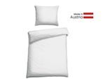 Bettwäsche FLORELLA "UNI weiss SAGENHAFT Edel-Satin, 100% Baumwolle", weiß, B/L: 140cm x 200cm, 1 Stk., 1 Stk., Satin, B/L: 70cm x 90cm, Satin, Obermaterial: 100% Baumwolle CO., Bettwäsche, Bettwäsche