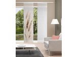 Schiebegardine VISION S "AUREA", beige (natur), B:60cm H:260cm, Polyester, Polyester, Gardinen, Schiebegardine, digital bedruckt