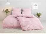 Bettwäsche OTTO HOME "Desner 100% Microfaser, extra weich, allergikerfreundlich", rosa, B/L: 155cm x 220cm, 1 Stk., 1 Stk., Microfaser, B/L: 80cm x 80cm, 2, Microfaser, Obermaterial: 100% Polyester, Bettwäsche, Bettwäsche, Premium Qualität, uni, schnell trocknend, pflegeleicht, ab 135x200 cm