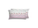 Kissenbezüge FLORELLA "Hella rosa" Soft-Touch Seersucker, 50% Baumwolle, 50% Viskose", rosa, B:40cm H:80cm L:80cm, Seersucker, Obermaterial: 50% Baumwolle CO. 50% Viskose CV., Kissenbezüge, Kissenbezüge
