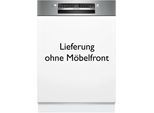 BOSCH teilintegrierbarer Geschirrspüler "SMI2HVS02E", Energieeffizienz: D, silber (weiß), B:59,8cm H:81,5cm T:57,3cm, Geschirrspüler, Flexibilität dank VarioSchublade & höhenverstellbarer Oberkorb, teilintegrierbarer Geschirrspüler