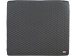 Wickelauflage ROBA "Luxe, graphite gesteppt", grau (graphite), PU-Beschichtung, Polyestervlies, Wickelauflagen, Wickelauflage