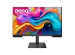 BENQ LED-Monitor "BenQ 81,3cm PV3200U 16:9 HDMI/USB lift/piv. spk. UHD", Energieeffizienz: G, schwarz, B:67cm H:18,5cm T:79,5cm, Monitore, LED-Monitor