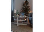 Weihnachtsfigur KONSTSMIDE, bunt, B:27cm H:19cm T:16cm, Dekofiguren, Weihnachtsfigur, LED Szenerie Buch mit Kindern, mit Animation