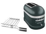 KITCHENAID Toaster "5KMT2204EPP Pebbled Palm", pebbled palm, B:18cm H:22,5cm T:33cm, Toaster, mit Sandwichzange, Toaster