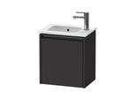 Duravit Waschtischunterschrank Ketho.2 41x29,2x44cm, 1 Tür, wd, An L, gra matt (K25060L80800000)