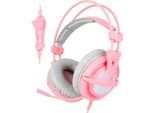SADES Gaming-Headset "A6", pink, Kopfhörer, Gaming-Headset