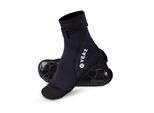 Neoprensocken YEAZ "Neoprensocken NEOSOCK HIGH PRO", Gr. 42, schwarz, Obermaterial: 90% Neopren neoprene. 10% Nylon NY., Socken Neoprensocken