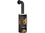 Kaminofen ORANIER "»Rota Tre 2.0«", schwarz, Kaminöfen, Kaminofen
