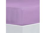 Bettlaken FLORELLA "Flausch-Flanell, 100% Baumwolle", lila, B:180cm, Flanell, Obermaterial: 100% Baumwolle CO., Bettlaken, Bettlaken
