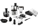 PHILIPS Kompakt-Küchenmaschine "HR7778/00", schwarz (edelstahlfarben, schwarz), B:26,5cm H:53cm T:29cm, Küchenmaschinen, inkl. Knethaken, Entsafter, Standmixer und Zitruspresse, Kompakt-Küchenmaschine