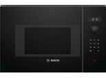 BOSCH Einbau-Mikrowelle "BFL524MB0", schwarz, B:59,4cm H:38,2cm T:31,7cm, Mikrowellen, 7 Automatikprogramme & einfache Reinigungsunterstützung, Einbau-Mikrowelle