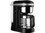 KITCHENAID Filterkaffeemaschine "5KCM1209EOB ONYX BLACK", schwarz (onyx schwarz), 1,7 l, 12, Kaffeemaschinen, Drip-Kaffeemaschine mit spiralförmigem Wasserauslass, Filterkaffeemaschine