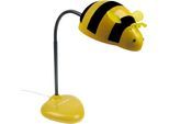 NIERMANN LED Tischleuchte "Starbee, Kinderlampe, Kinderzimmer", gelb (gelb, schwarz), 1, H: 50cm, 1 Stk., Leuchten, Projektionsleuchte Starbee, Made in Germany, LED Tischleuchte