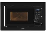 EXQUISIT Einbau-Mikrowelle "EMW20-DG-020", schwarz, B:59,5cm H:38,4cm T:36,6cm, Mikrowellen, 7 Automatikprogramme für Kuchen,Pizza,Suppe,Pasta,Gemüse,Kartoffeln, Einbau-Mikrowelle