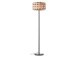 BRILLIANT Stehlampe "Woodline", schwarz (natur, schwarz), 1, Ø 36cm H: 139cm, 1 Stk., Leuchten, 139 x 36 cm, E27, Metall/Bambus, natur/schwarz, Stehlampe