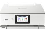 CANON Multifunktionsdrucker "PIXMA TS8751", weiß, B:37,2cm H:30,1cm T:65,1cm, Drucker, 3in1 Tintenstrahl-Multifunktionsgerät mit 6 separaten Tintenpatronen, Multifunktionsdrucker