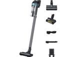 SAMSUNG Akku-Handstaubsauger "VS20B75BGR1/WD, Jet 75E PetPRO", silber (silberfarben), B:25cm H:113cm T:21,5cm, Akkusauger, 550 W, beutellos, Ersatzakku separat erhältlich, Akku-Handstaubsauger