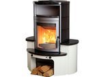 Kaminofen HARK "»Avenso GT ECOplus 8 kW«", schwarz (titanfarben), Kaminöfen, Kaminofen, meteor-schwarz