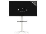 Wohnzimmertisch VCM "Design Premium TV Standfuß Rack Fernseh Xila", weiß, B:61cm T:61cm, Sideboards, Wohnzimmertisch