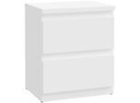 Kommode FORTE "EDMORE", weiß, B:41,8cm H:49,3cm T:32,2cm, Sideboards, Kommode, Kommode, Breite ca. 42 cm