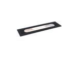 LED Gartenstrahler PAULMANN "Wandfluter Ito IP6 7279x76mm 3000K 6W 200lm 230V 70 Anthrazit Metall", grau (anthrazit), B:27,9cm H:3,3cm T:7,6cm, Leuchten, LED Gartenstrahler