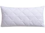 Kunstfaserkopfkissen FAN "Sanamed 95", weiß, B:40cm L:80cm, Bezug: 100% Polyester. Füllung: 100% Polyester, Kopfkissen, Kunstfaserkopfkissen, kochfest und langlebig