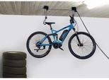 Fahrradlift FISCHER FAHRRAD "Fahrradlift Tragkraft 57kg ProfiPlus", schwarz, Fahrradhalterungen, 155 x 285 x 115mm, 2,7 kg, Stahl, Fahrradlift