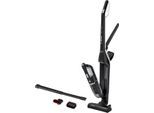 BOSCH Akku-Stielstaubsauger "Flexxo BBH32101 Flexxo, kabelloser Handstaubsauger, beutellos", blau (schwarz night), B:21,1cm H:29,4cm T:65,4cm, Akkusauger, hohe Saugleistung, integriertes Zubehör, lange Laufzeit, schwarz, Akku-Stielstaubsauger