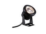 LED Gartenstrahler PAULMANN "Plug & Shine Spot Teichleuchte Einzelspot IP68 3000K 5W Schwarz", schwarz, H:11cm Ø:7,2cm, Leuchten, LED Gartenstrahler