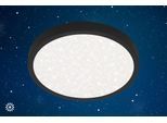 BRILONER LEUCHTEN LED Deckenleuchte "RUNA", schwarz (weiß, neutral), Leuchten, LED Deckenleuchte