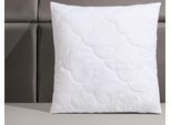 Microfaserkissen OTTO HOME "Mondschein, Kopfkissen 1-tlg. oder 2-tlg. 40x80 oder 80x80 cm", weiß, B:80cm L:80cm, Bezug: 100% Polyester. Füllung: 100% Polyester, Kopfkissen, Microfaserkissen, Kissen, allergiker geeignet (für Hausstauballergiker)