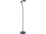 EGLO Stehlampe "MARGHERA-Z", schwarz, H: 169cm, 1 Stk., Leuchten, Stehleuchte in schwarz aus Stahl - 4X4W - warmweiß - kaltweiß, Stehlampe