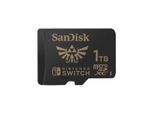SANDISK Speicherkarte "microSDXC Extreme, Nintendo licensed Zelda Edition", schwarz, 1000 GB, Speicherkarten, Speicherkarte