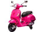 Elektro-Kinderroller JAMARA "Ride-on Vespa GTS 125, Li-Power 12.6", pink, Elektro-Kinderfahrzeuge, KinderB:50,5cm H:75,5cm T:102cm, Elektro-Kinderroller, mit Licht- und Soundeffekten, B:50,5cm H:75,5cm T:102cm
