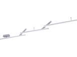 TRIO LEUCHTEN LED Deckenleuchte "MELBY", silber (nickelfarben, alufarben), 1, H: 12cm, 1 Stk., Leuchten, WiZ Smarthome Deckenlampe Steuerung per Fernbedienung + App schwenkbar, LED Deckenleuchte