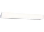 PAULMANN Wandleuchte "Luno", grau (aluminiumfarben), 1, H: 6,1cm, 1 Stk., Leuchten, Badezimmerleuchte, Spiegelleuchte, Wandleuchte