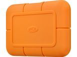 LACIE externe SSD "Rugged SSD", orange, 4 TB, Festplatten, externe SSD