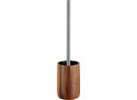 WC-Garnitur KLEINE WOLKE "Acaia", braun, B:11cm H:42cm L:11cm, Akazie, Reinigungsbürsten, WC-Garnitur, WC-Bürstenhalter inkl. WC-Bürste+Stiel