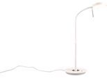 TRIO LEUCHTEN LED Tischleuchte "MONZA, Tischlampe mit Sensordimmer Lichtfarbe einstellbar 2300-4000K", weiß (weiß matt), 1, H: 57cm, 1 Stk., Leuchten, Leuchtenkopf flexibel verstellbar Memoryfunktion Höhe 57-74 cm, LED Tischleuchte