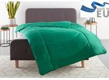 Microfaserbettdecke OTTO HOME "Microlux, Bettdecke 135x200 cm und Übergrößen bis 240x220cm", grün, B:155cm L:220cm, Bezug: 100% Polyester. Obermaterial: 100% Polyester. Füllung: 100% Polyester, Bettdecken, Microfaserbettdecke, fest versteppter Bezug - keine Bettwäsche nötig, Sommer, Winter