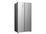 HISENSE Side-by-Side "MS91558", Energieeffizienz: C, inox, B:91,1cm H:178,6cm T:61,5cm, Kühlschränke, MultiAirFlow-System, Side-by-Side